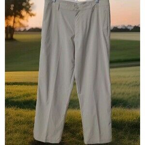 C9 by Champion Straight Chino Pants Men's Size W36xL30 Tan Flat Front Casual